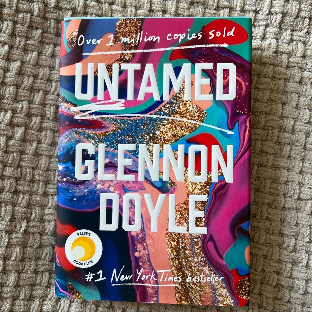 Never been read/use - untamed Glennon Doyle book